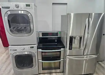 WOW LG Stainless steel Kiitchen & Laundry set can deliver, View more
