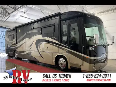 The 2011 Entegra Aspire 40DRQ is built to deliver a quiet, confident travel experience that feels mo...