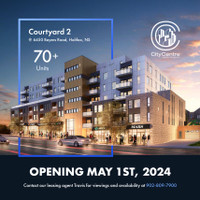 New Modern Building Opening May 1st - Halifax!