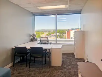 Get started right away with a ready-to-use office space to rent for two. Make a home for your busine...
