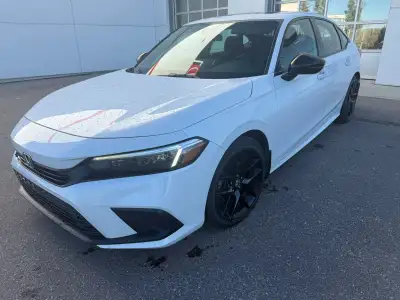 Our 2022 Honda Civic Sport in Platinum White Pearl is in stock and ready for your driveway! Call to...