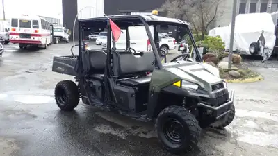 2021 Polaris Ranger Crew 570-4, 4 Seats, 2 Speed Automatic, Differential Locker, Horn, Headlights, D...