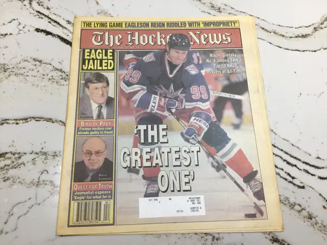 The Hockey News Wayne Gretzky New York Rangers Jan. 23, 1998 $2063871131264513120