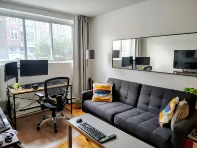 1ER JUILLET -  3 1/2 MÉTRO PIE-IX, ÉLECTROS+STATIONNEMENT, View more