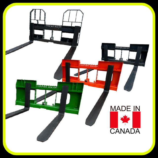 Pallet forks for tractors & skid steers - IN STOCK in Heavy Equipment in Oakville / Halton Region - Image 2