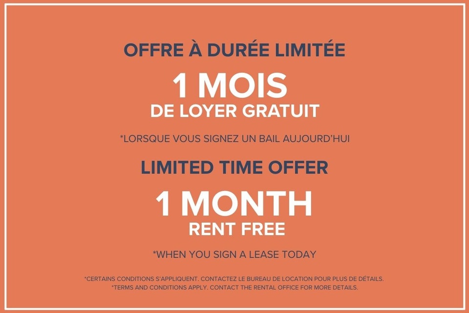 Samuel Holland Apartments - 1 Bedroom + Den - 1245, 1275 Chemin 1