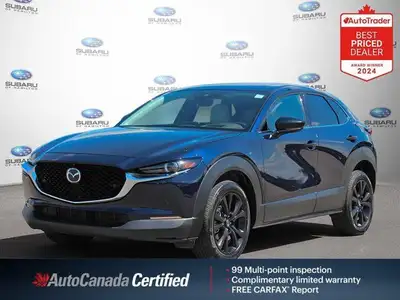 New Price! Deep Crystal Blue Mica 2023 Mazda CX-30 GT LEATHER | NAVIGATION | AWD | SUNROOF AWD 6-Spe...
