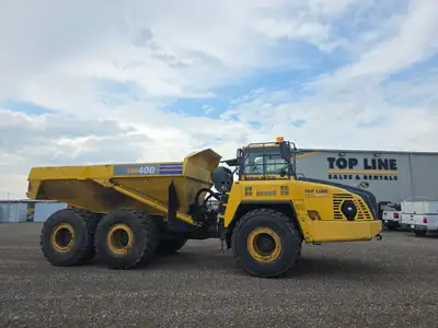 For Sale: 2018 Komatsu HM400-3 - 13,350Hrs - Full Cab w/Heat & A/C - Air Ride Seat - 875/65R29 Tires...