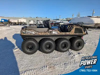 This amphibious XTV was built to go anywhere. You’ll have no problem reaching that spot that has elu...