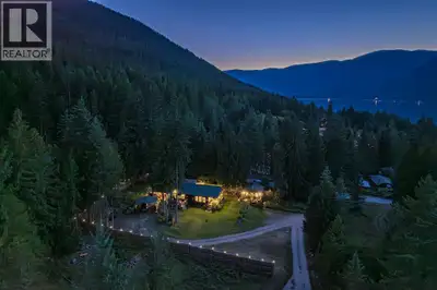 This is a rare opportunity to own a beautiful rancher and guest cottage in a peaceful Kootenay setti...