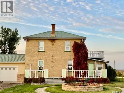 Welcome to your acreage in the RM of Wolseley, just 6 km from town and school. Set on 20.39 fully fe...