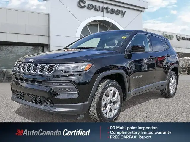 2025 Jeep Compass Sport | Clean Carfax | Heated Front Seats