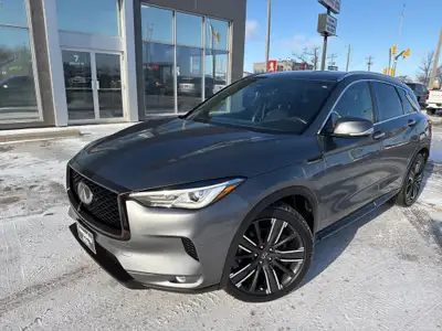 2021 Infiniti QX50 LUXE AWD – Luxury, Performance & Style Drive in comfort and confidence with this...