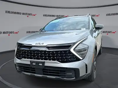 // ACCIDENT FREE!! // // SINGLE OWNER! // This used 2025 Kia Sportage X-Line Limited AWD with Panora...