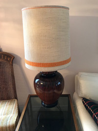 Pair of Ceramic Glazed Table Lamps (circa 1975)