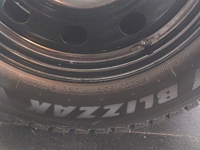 Blizzak 225/65R17, TPMS Sensors in Tires & Rims in Owen Sound