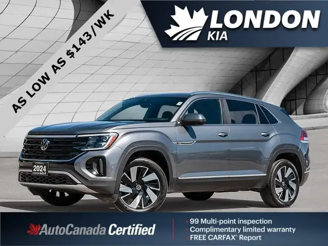 2024 Volkswagen Atlas Cross Sport Highline | AWD | Leather