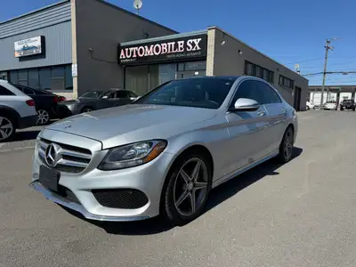 FINANCEMENT DISPONIBLE, 2017 MERCEDES C300 , 2.0L , ROULE MERVEILLEUSE, SIÈGES EN CUIR CHAUFFANTS, T...