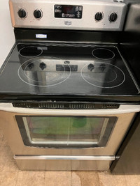 Stainless  stoves $400/up tax in 1 year warranty free local del.