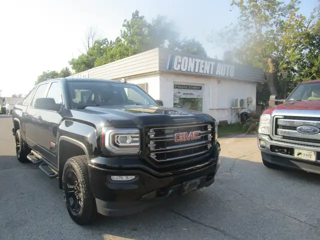 GMC Sierra 1500 SLT CREWCAB 4X4 SLT 2017 ALL-TERRAIN LEATHER ROOF OPEN