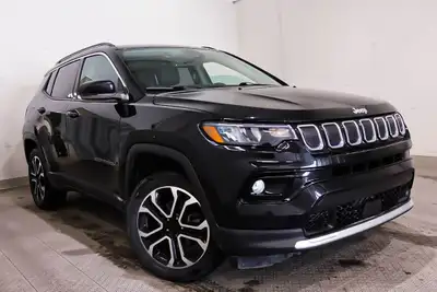 2022 JEEP COMPASS LIMITED – 4X4 – TOIT OUVRANT PANORAMIQUE Disponible maintenant chez GRENIER CHRYSL...