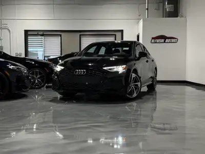 This Beautiful 2023 Audi A3 Features: Navigation, Rearview Camera, Sunroof, Active Blindspot Assist,...