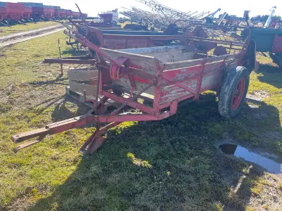 Welcome to Stoneage Equipment Selling this International manure spreader. It's ground drive with 2 b...