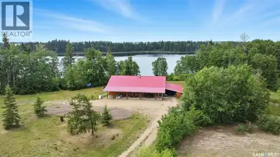 Welcome to this one and kind waterfront private acreage located at Fish Lake, SK offers a serene and...