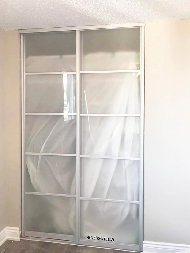 Closet doors: whiteboard & mirrored （Call 6479614328） in Windows, Doors & Trim in Oshawa / Durham Region - Image 4