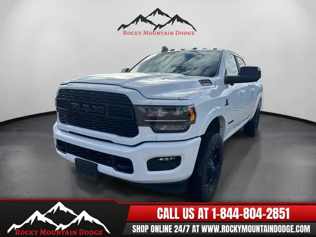 ONE OWNER 2022 RAM 3500 CREWCAB LIMITED DIESEL 4X4