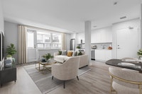 Our newly designed one bedroom plus den apartment displays equal portions of charm and sophisticatio... (image 2)