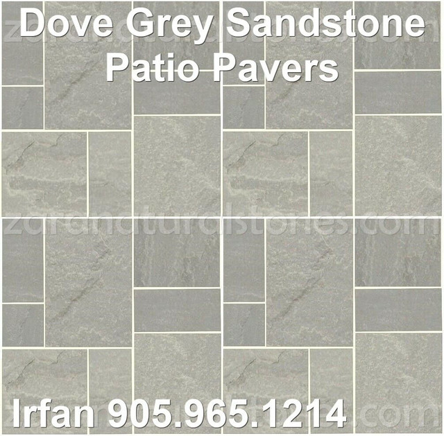Dove Grey Patio Pavers Dove Grey Flagstone Pavers in Outdoor Décor in Markham / York Region