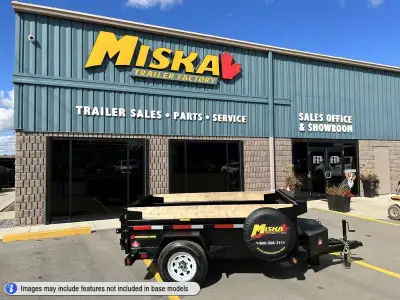 Miska 2.5 Ton Scissor Lift Single Axle Dump Trailer - starting at just $5,795.00 Finance from $140.0...