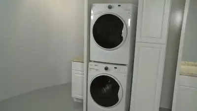 Washer and Dryer. Apt size. Stacked. vented or ventless., View more