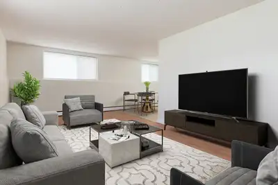 Amenities: Quiet Building • Heat & Water Included • Affordable Parking Suite & Building: One-bedroom...