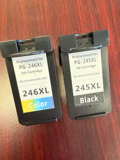 Compatible ink for Canon 245XL 246XL, PG-245XL $20, CL-246XL $22, View more
