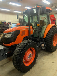 Wow $39,995 for a Kubota M-9960 cab, low hours