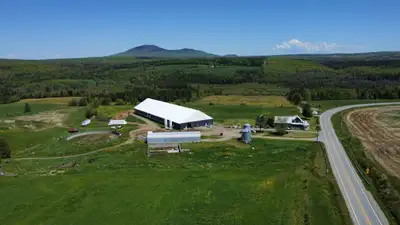 Ferme de chèvres laitières de 158,51 acres avec étable moderne construite en 2022, parc de machineri...
