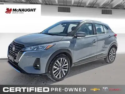 This Nissan Kicks SV is powered by a 1.6L I4 engine paired with a continuously variable transmission...