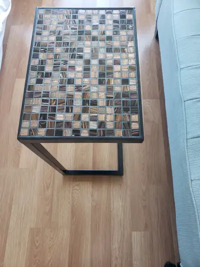 Mosaic C side table, View more