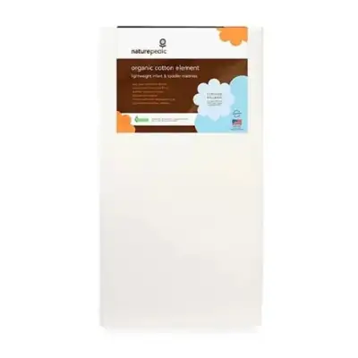 Naturepedic Organic Cotton Element Baby & Toddler Mattress, View more