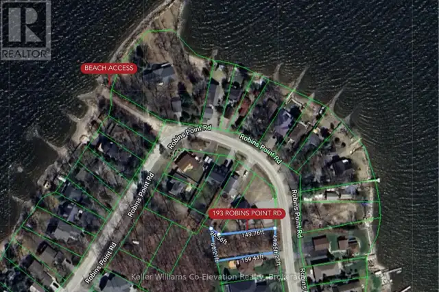 193 ROBINS POINT ROAD Tay (Victoria Harbour), Ontario in Land for Sale in Barrie - Image 13