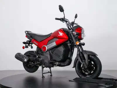 New for 2025 Honda's most affordable Mini Moto now comes in Patriot Red. The 109cc engine offers mor...