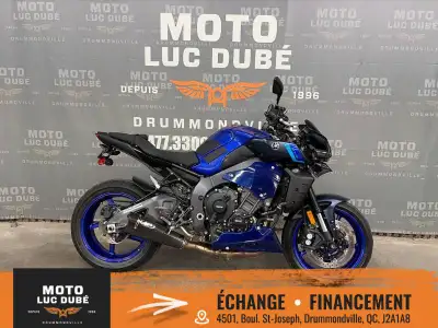 2024 Yamaha MT-10 Yamaha MT-10 2024 19 427 KM MOTO IMMATRICULÉE RÉGULIÈRE À LA SAAQ FREINS ABS TRACT...