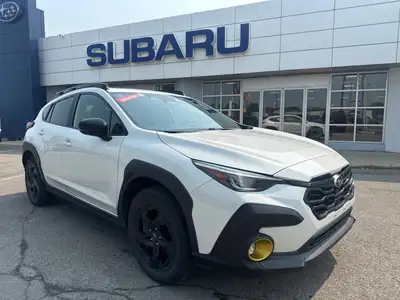 Adventure-ready, stylish, and built for every season, this 2024 Subaru Crosstrek Onyx is off lease,...
