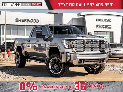 Welcome to Sherwood Buick GMC! 2025 GMC Sierra 3500HD Denali powered by the legendary Duramax Diesel...