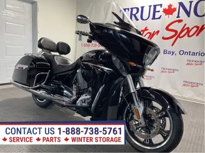 Super clean, like new Hot Rod Bagger at True North Motor Sports has 99,081 kms. Freedom 106 V Twin,...