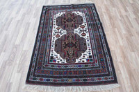 IKEA Vintage Handmade Rug Hooking, Afghan Carpet | Free Shipping