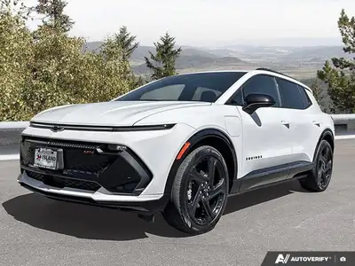 Step into the future of driving with this stunning 2024 Chevrolet Equinox EV RS. This electric sport...
