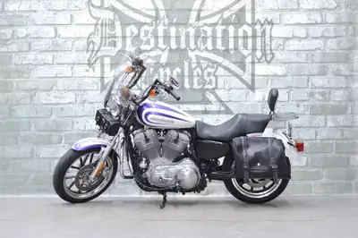 2011 Harley-Davidson Sportster Super Low XL883L for sale! Lot's of cool add-ons with this one, and o...